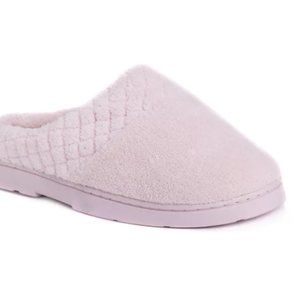 MUK LUK PINK SLIPPER WITH MEMORY FOAM INSOLE SIZE L 9-10